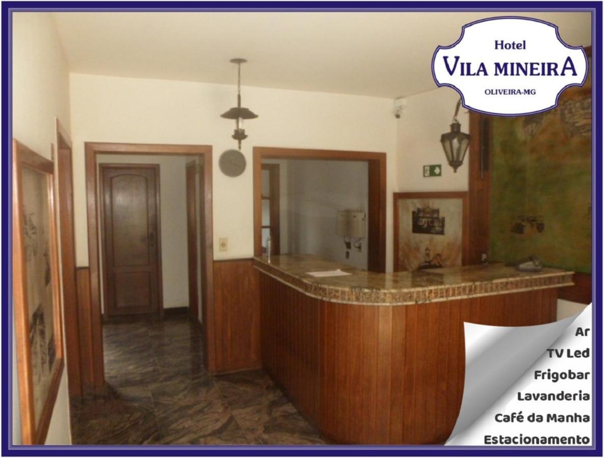 Hotel Vila Mineira Oliveira  Bagian luar foto