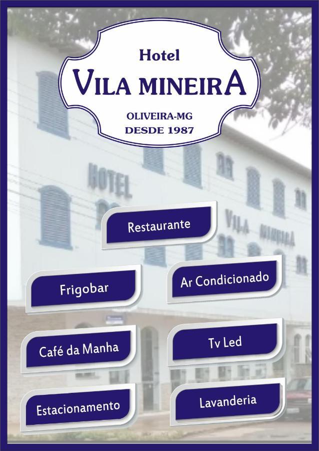 Hotel Vila Mineira Oliveira  Bagian luar foto